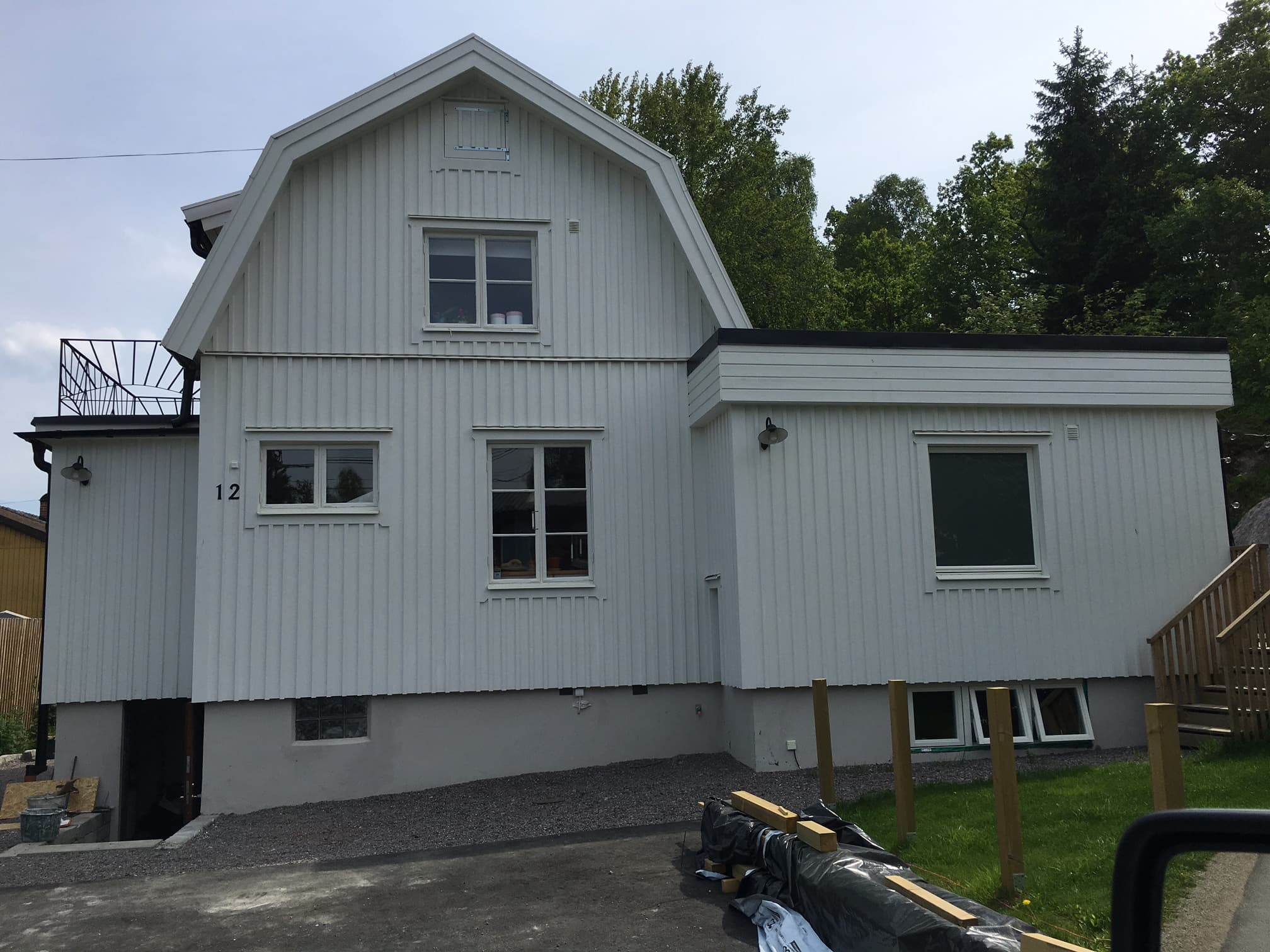 Fasadrenovering Ekedalsvägen