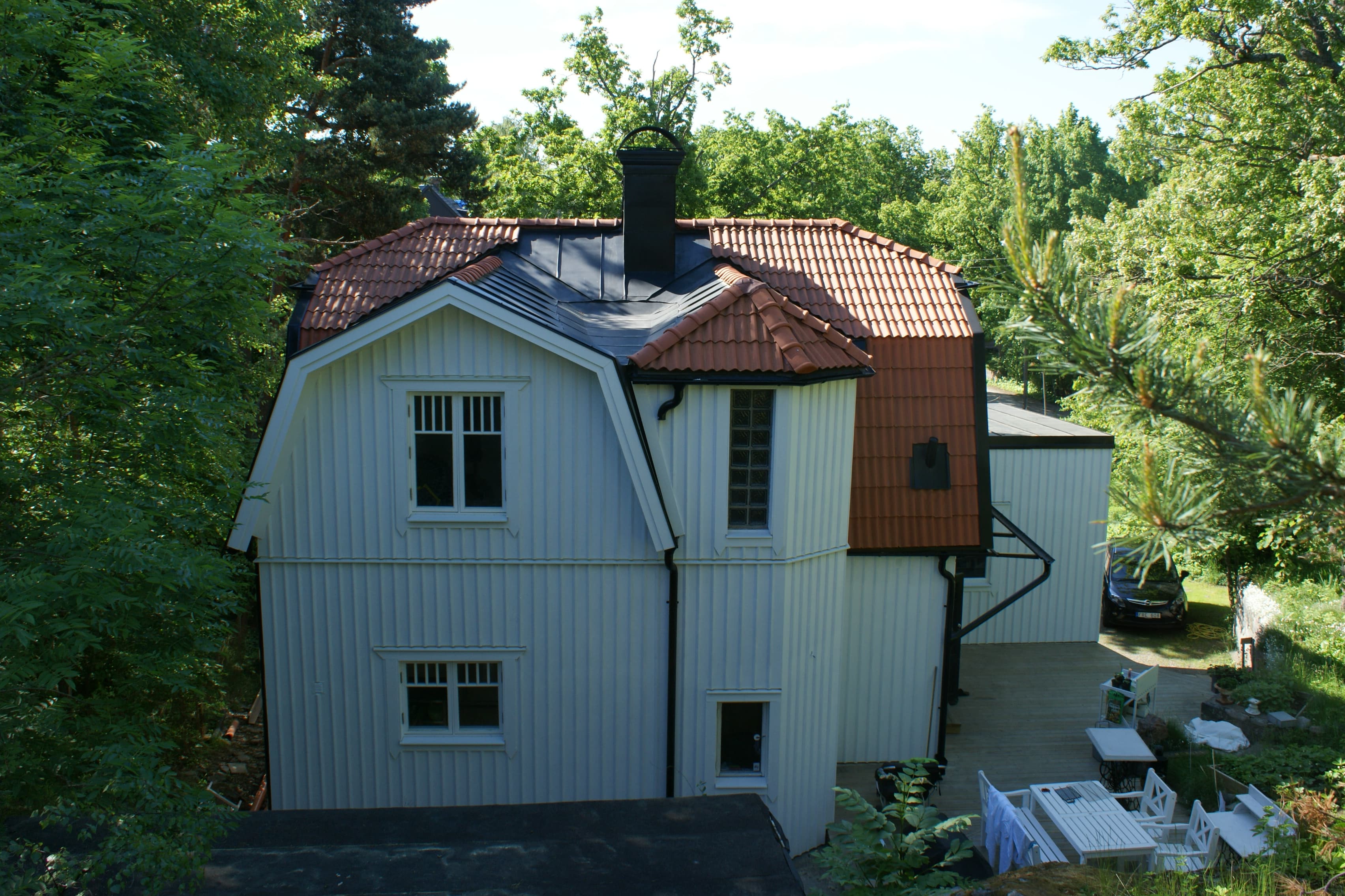 Fasadrenovering Lövdalsvägen