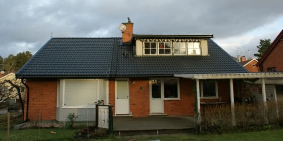 Takläggning Olof Skötkonungs vägen