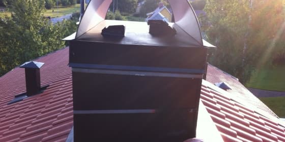 Takläggning Skälbyvägen