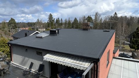 Takläggning Jättevägen