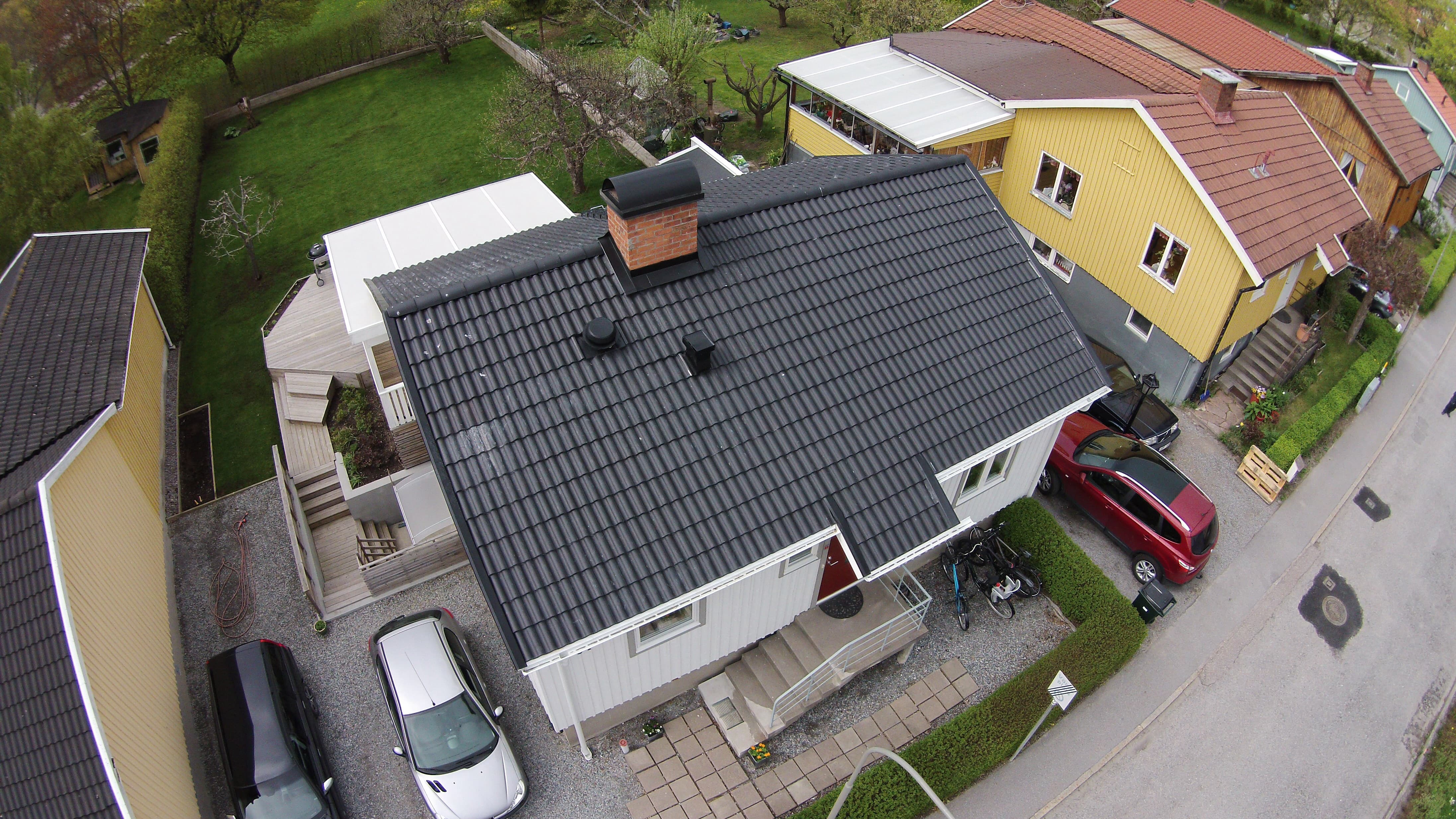 Takläggning Ångermannagatan