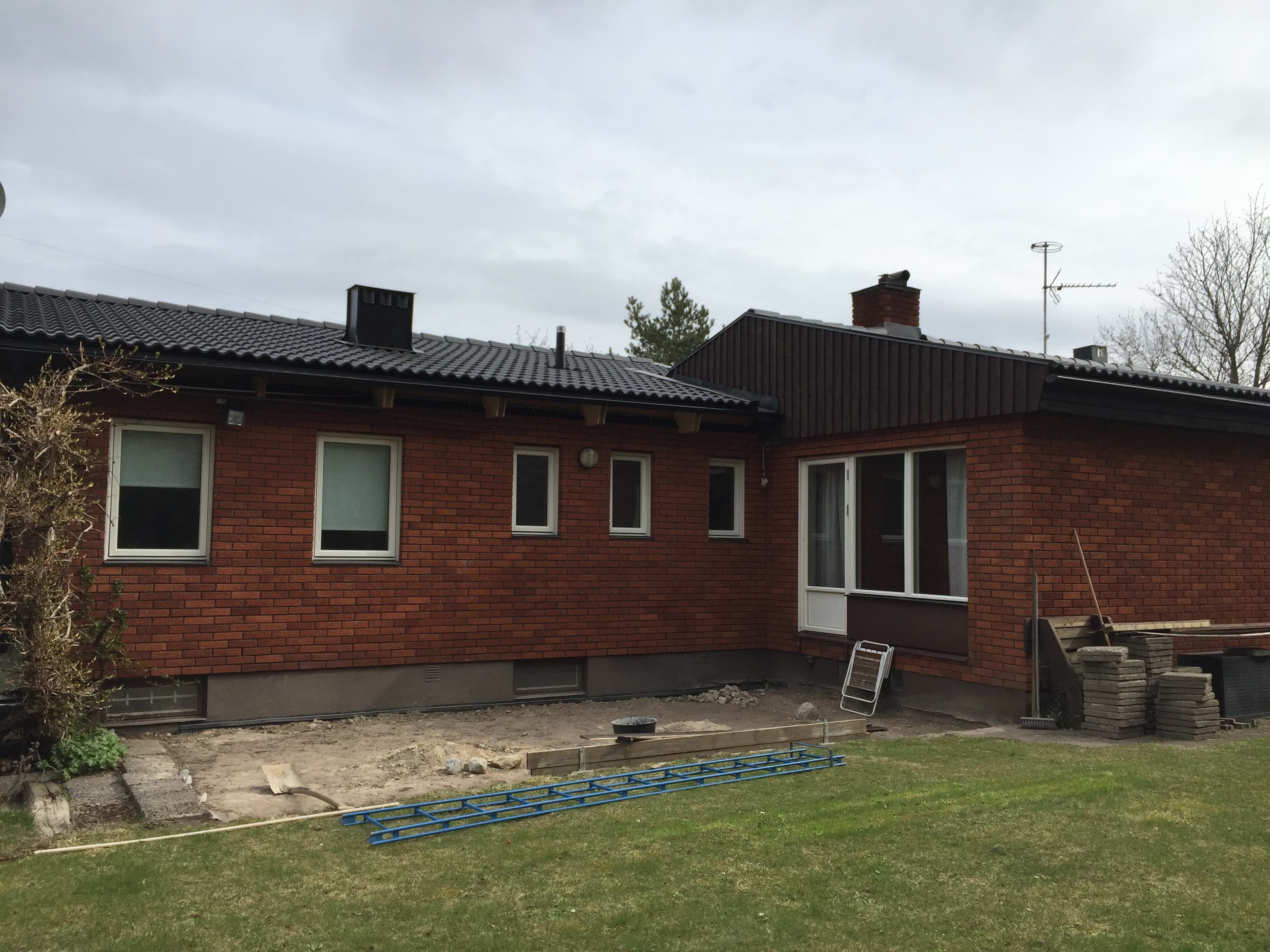 Takläggning Arenbergavägen