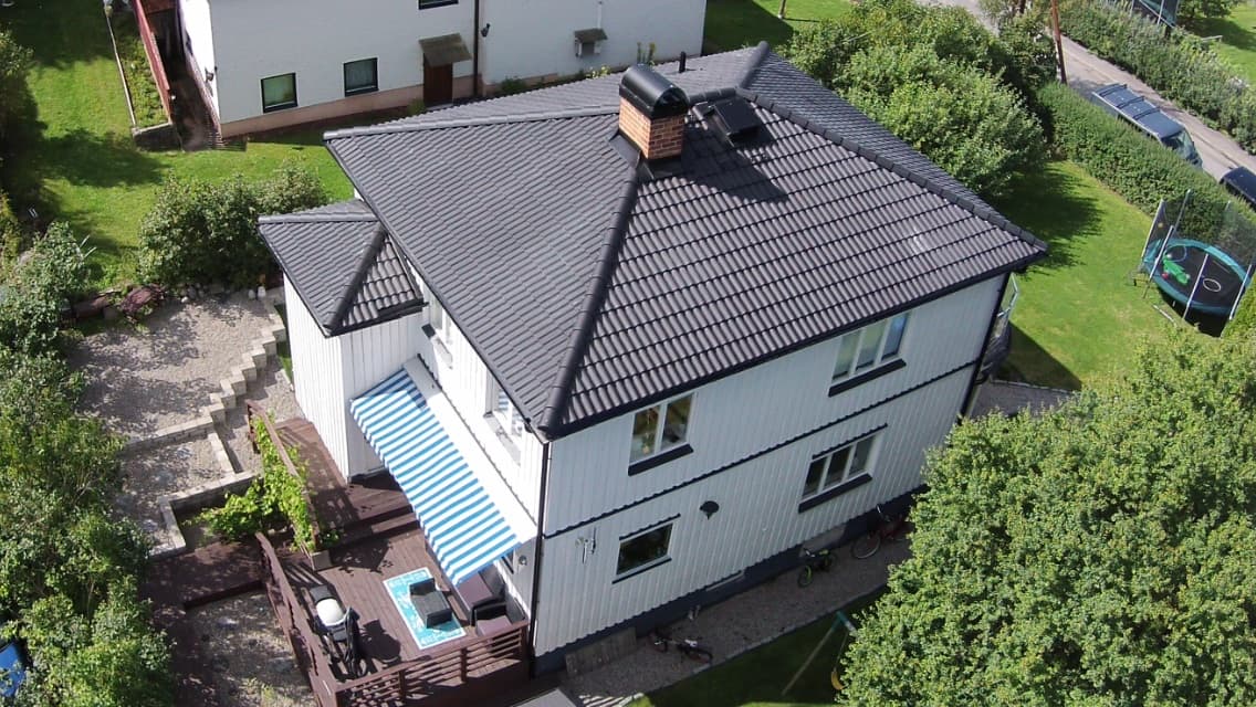 Takläggning Aspövägen