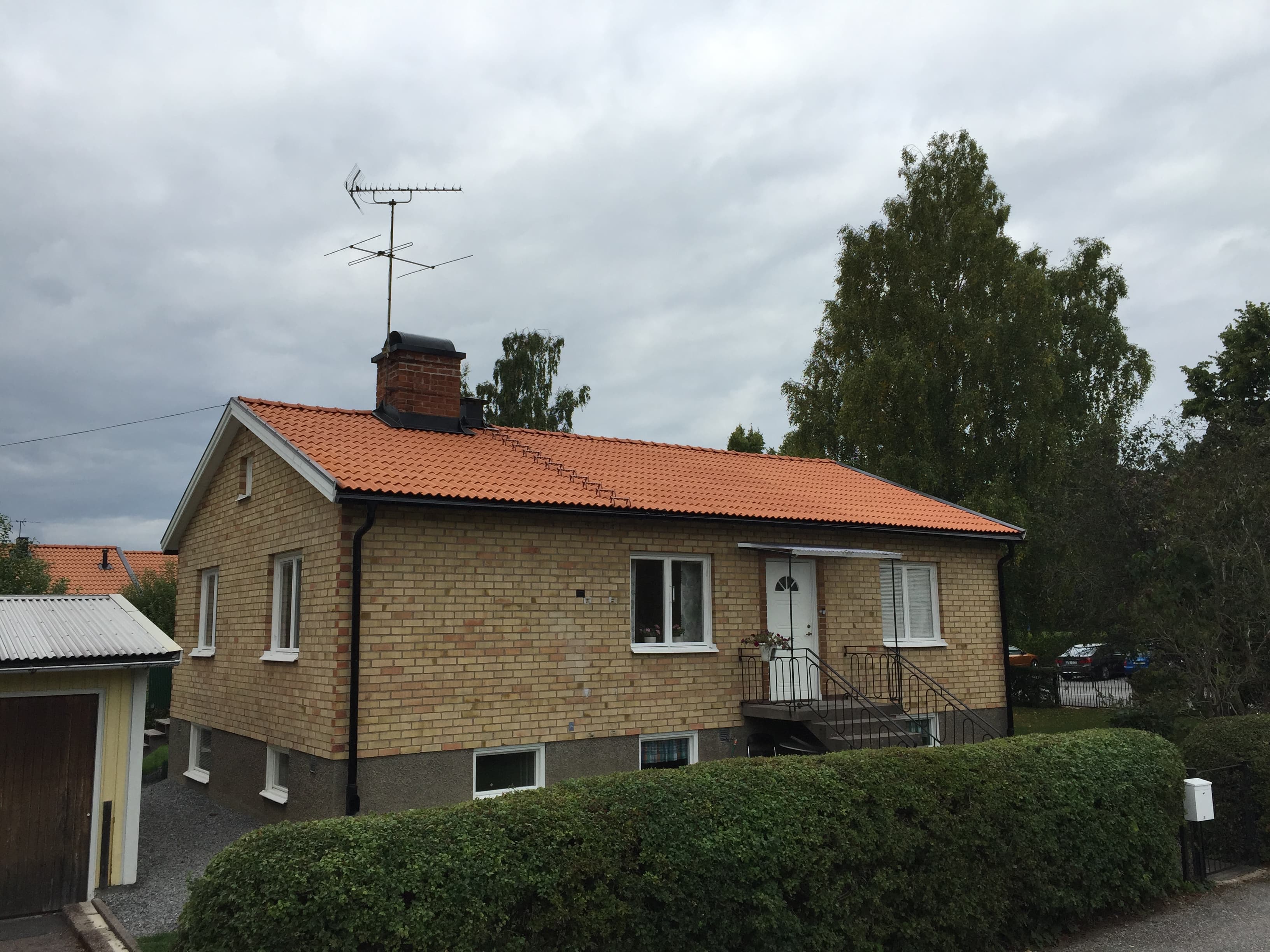 Takläggning Fornborgsvägen