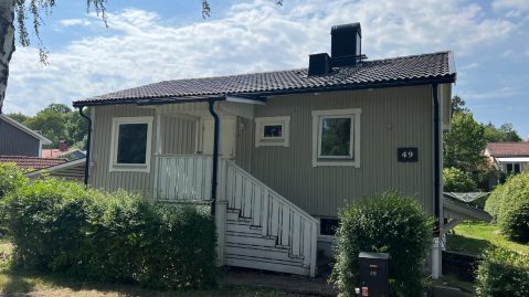 Takläggning Gamla Bromstensvägen