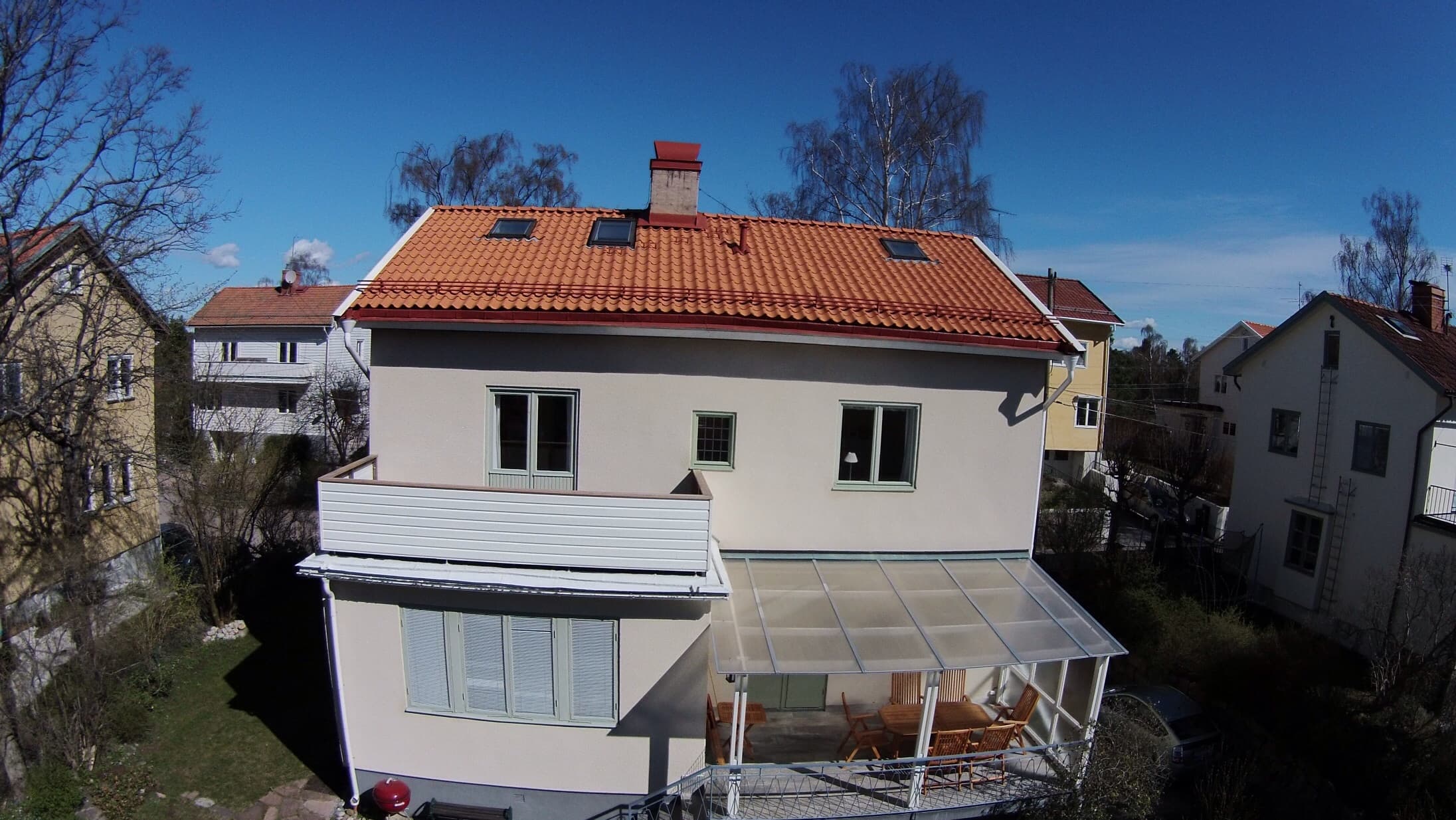 Takläggning Grangärdevägen