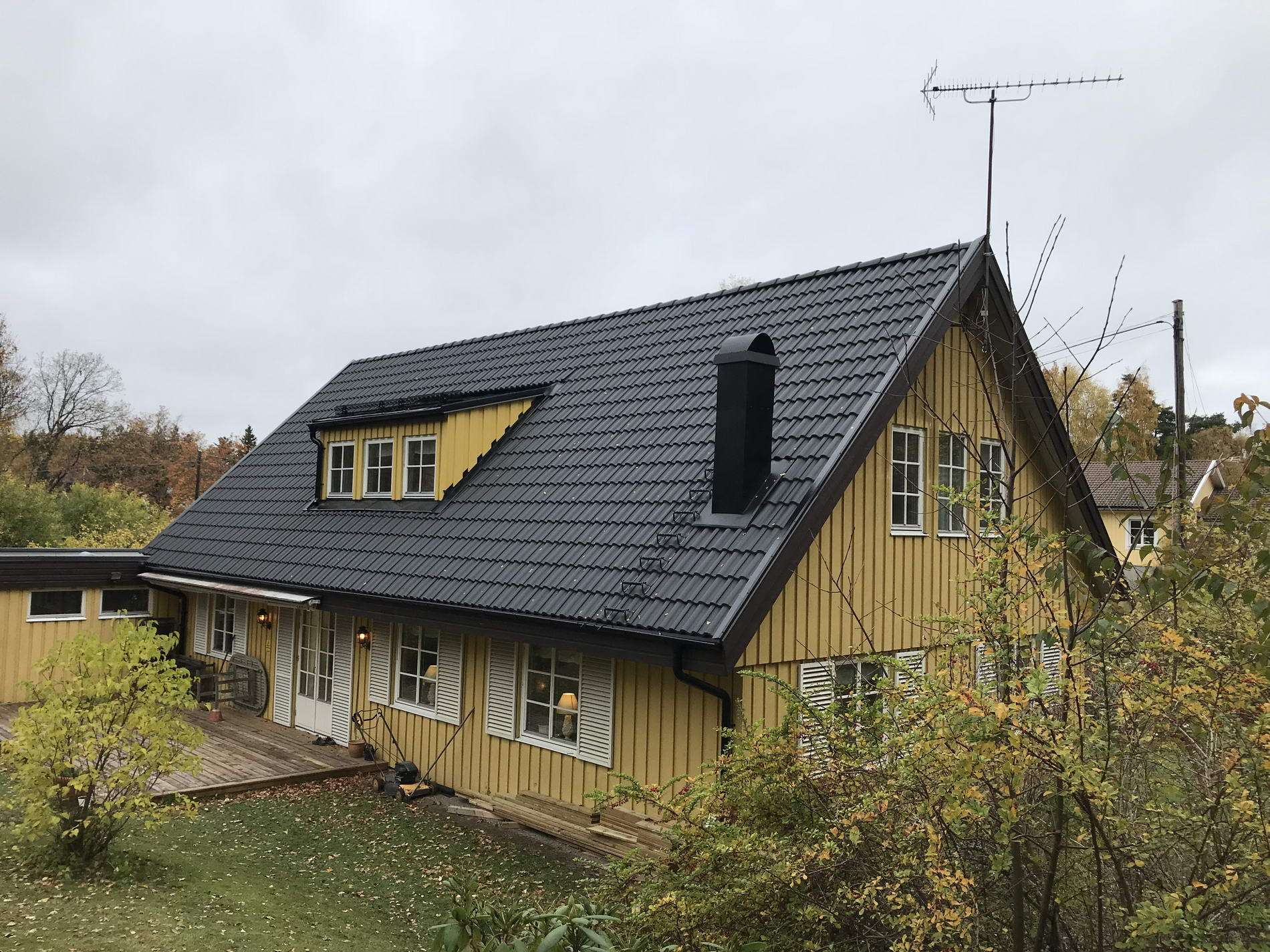 Takläggning Gränsvägen