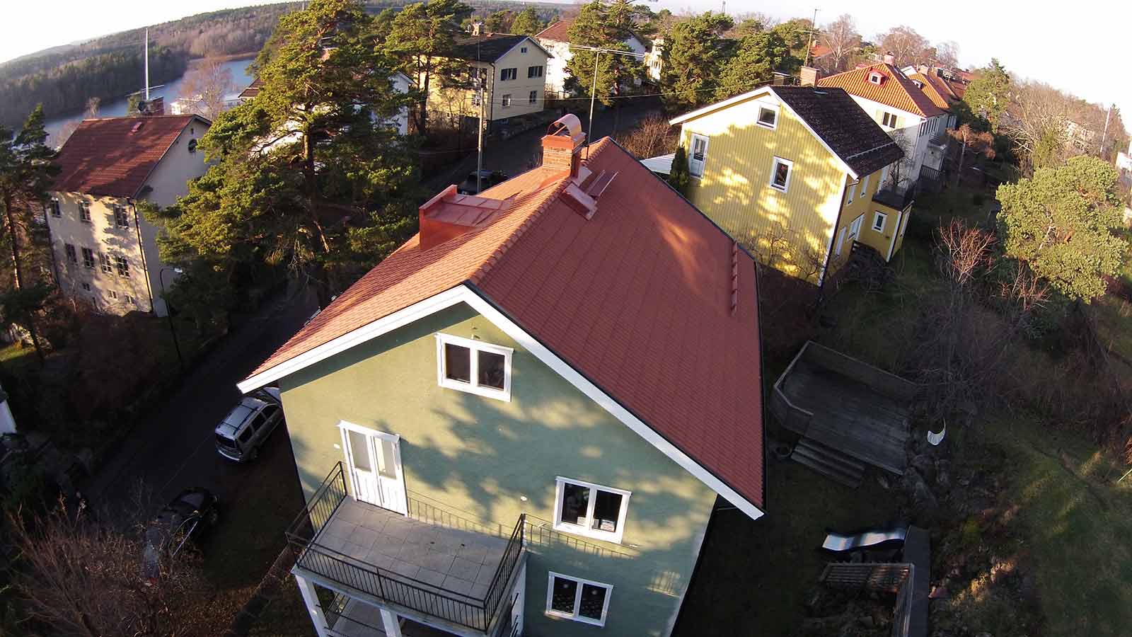 Takläggning Moravägen