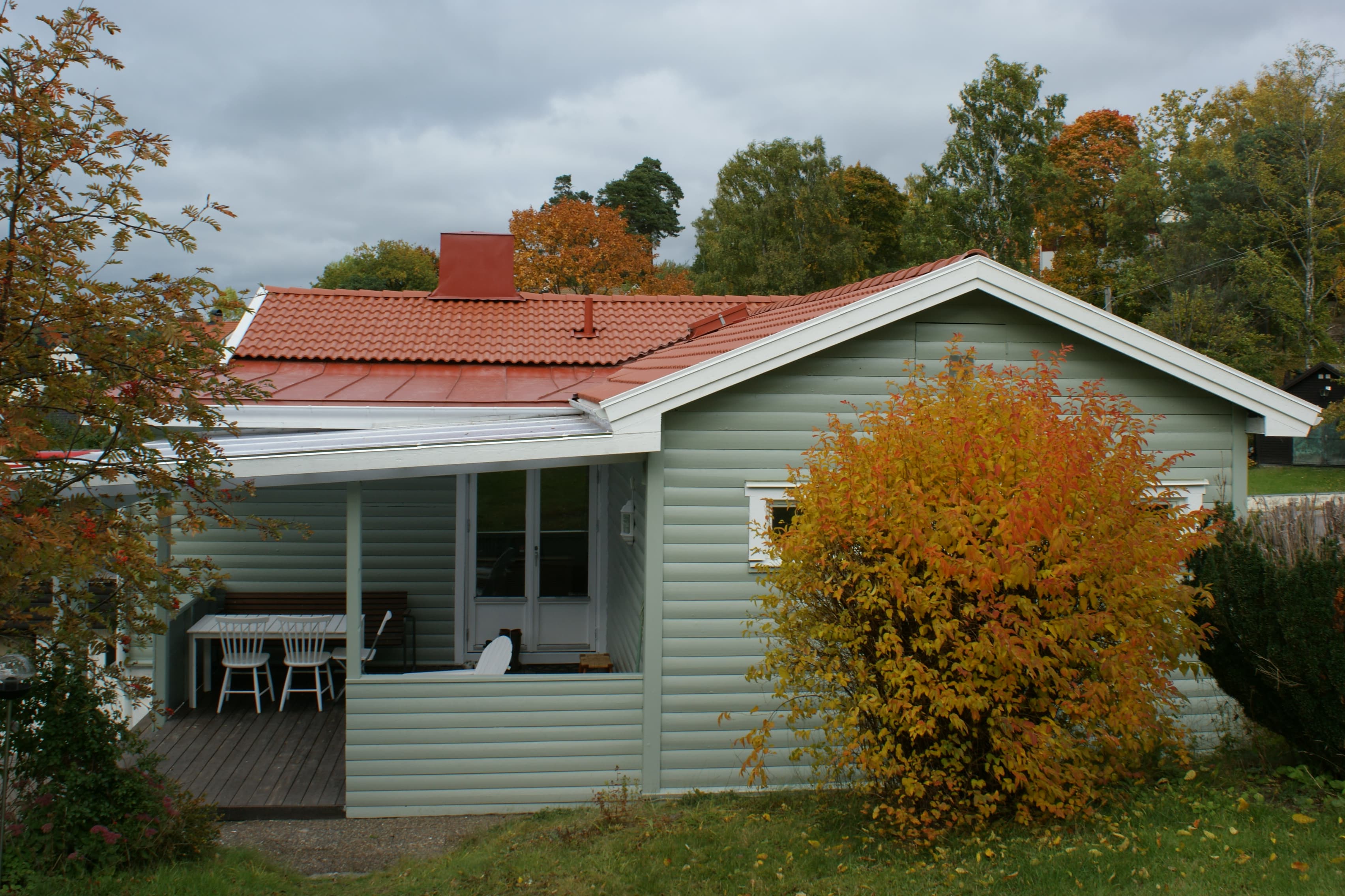 Takläggning Noragårdsvägen