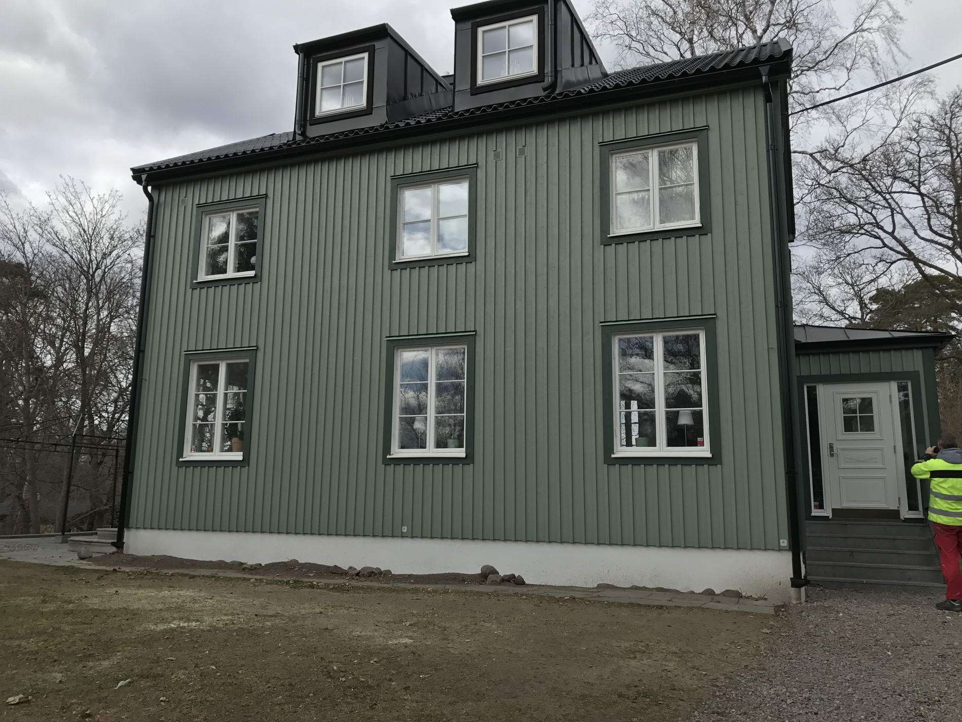 Takläggning Rättarbacken Nacka