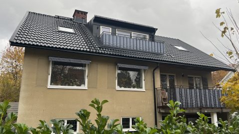 Takläggning Roskullsvägen