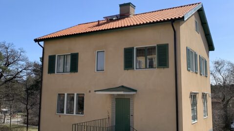 Takläggning Skaldevägen