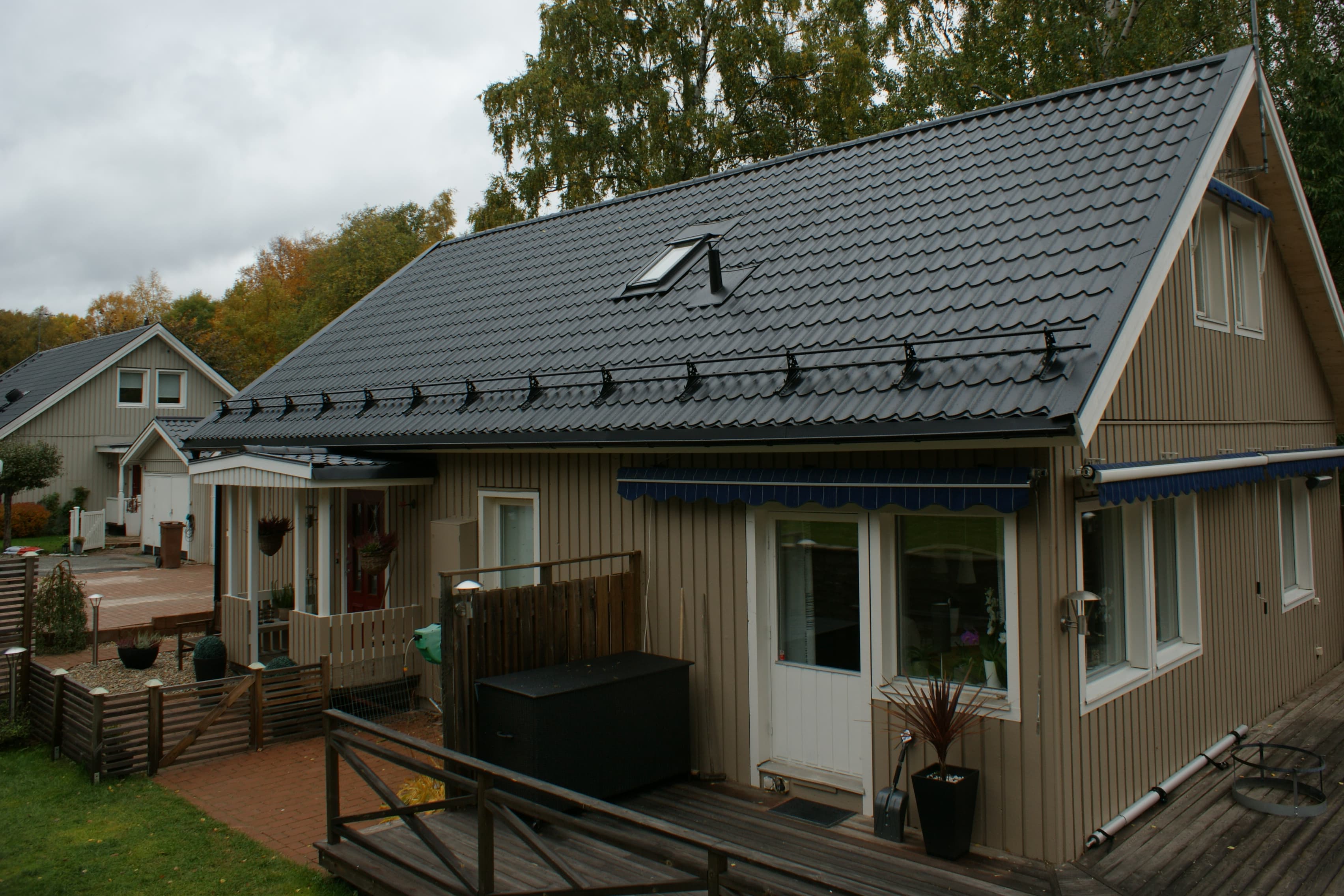 Takläggning Skrakvägen