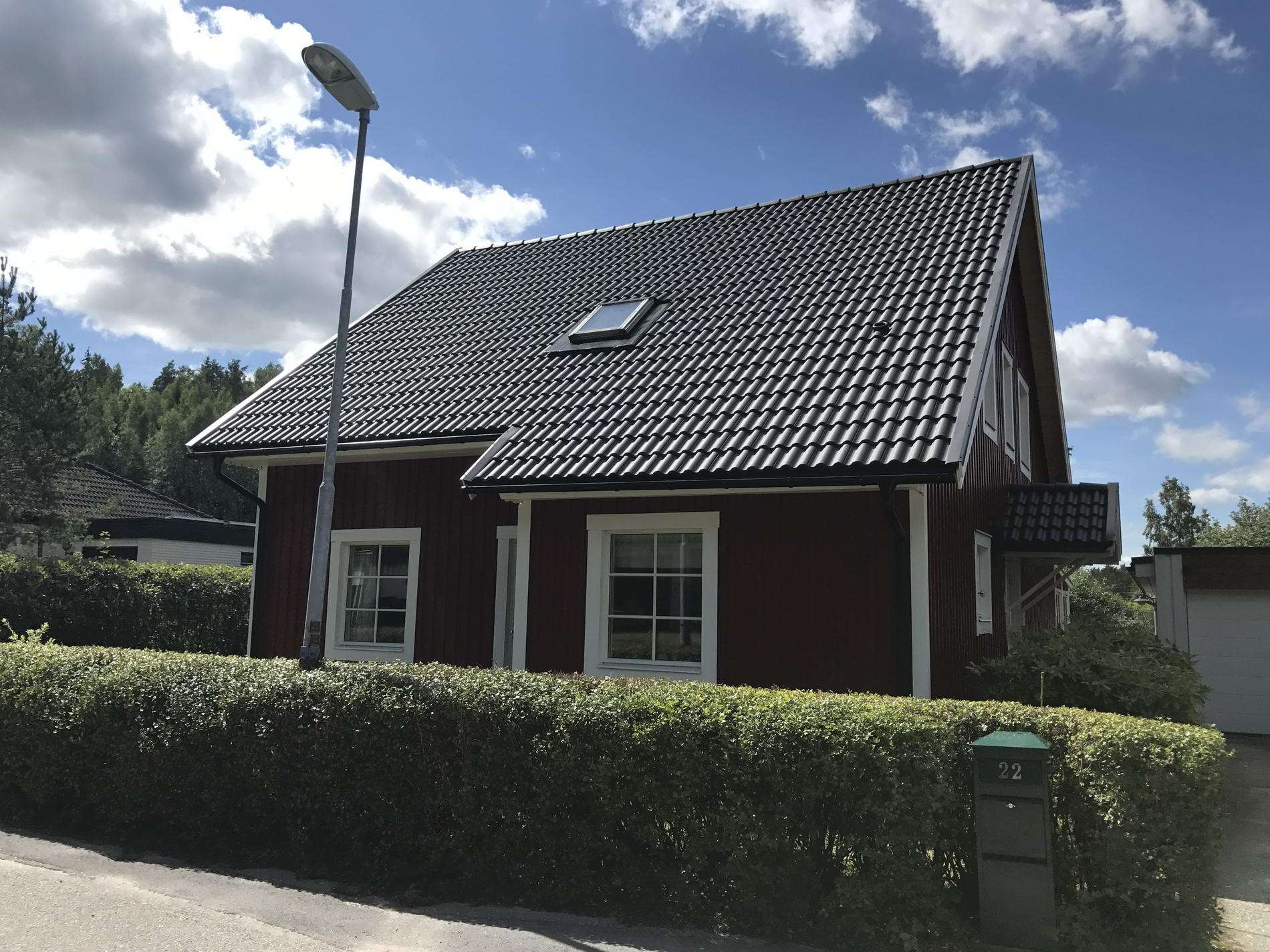 Takläggning Vesslevägen