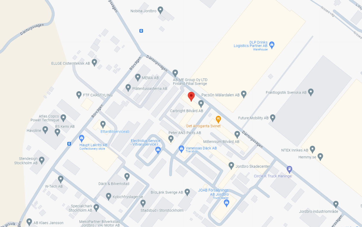 RAO Tak och Bygg - Områden i Stockholm